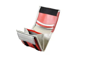 SMALL WALLET from upcycled truck tarpaulin, recycling bags 61c Rebago