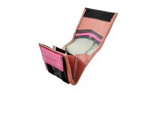 SMALL WALLET from upcycled truck tarpaulin, recycling bags 61i Rebago