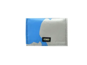 SMALL WALLET from upcycled truck tarpaulin, recycling bags 65d Rebago