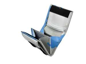 SMALL WALLET from upcycled truck tarpaulin, recycling bags 65f Rebago