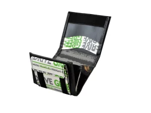SMALL WALLET from upcycled truck tarpaulin, recycling bags 67a Rebago