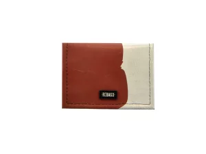 SMALL WALLET from upcycled truck tarpaulin, recycling bags 74a Rebago