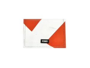 SMALL WALLET from upcycled truck tarpaulin, recycling bags 74d Rebago