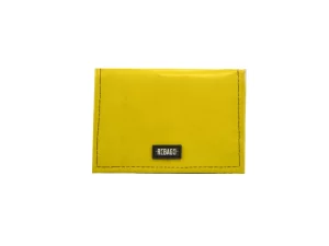 SMALL WALLET from upcycled truck tarpaulin, recycling bags 75a Rebago