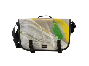 STANLEY recycled tarpaulin bag, truck cover messenger 34a Rebago