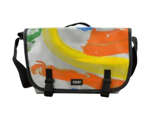 STANLEY recycled tarpaulin bag, truck cover sustainable messenger 34a Rebago