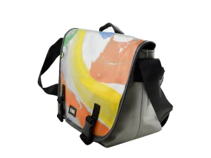 STANLEY recycled tarpaulin bag, truck cover sustainable messenger 34b Rebago