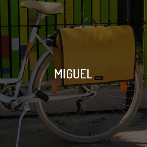 miguel bike bag from used lorry cover Rebago