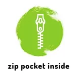 zip pocket inside Rebago icon