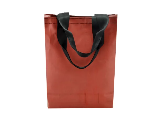 BASIC SHOPER bag from truck tarpaulin recycled upcycling bags 45b Rebago