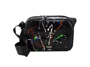 CHARLIE shoulder bag upcycled backpack rebago recycled upcycling bags 55a Rebago