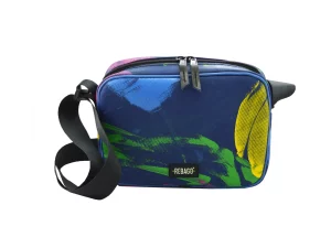 CHARLIE shoulder bag upcycled backpack rebago recycled upcycling bags 56a Rebago