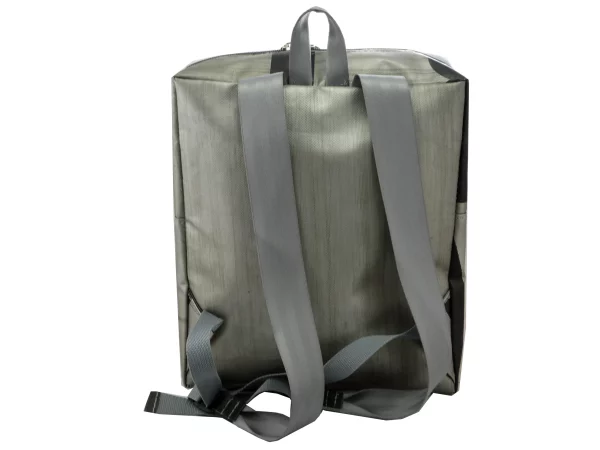 DAVID L upcycled backpack rebago recycled upcycling bags 70c Rebago