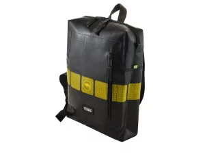 DAVID S upcycled backpack rebago recycled upcycling bags 100c Rebago