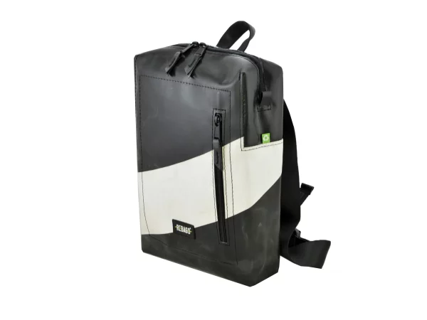 DAVID S upcycled backpack rebago recycled upcycling bags 111b Rebago