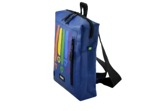 DAVID S upcycled backpack rebago recycled upcycling bags 113c