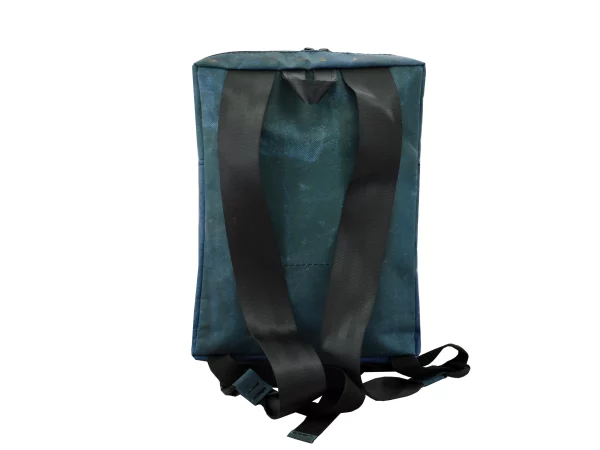DAVID S upcycled backpack rebago recycled upcycling bags 118b