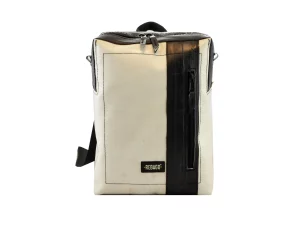 DAVID S upcycled backpack rebago recycled upcycling bags 99a Rebago