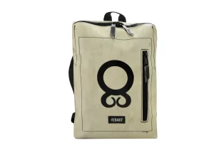 DAVID S upcycled backpack recycled upcycling bags 110d Rebago