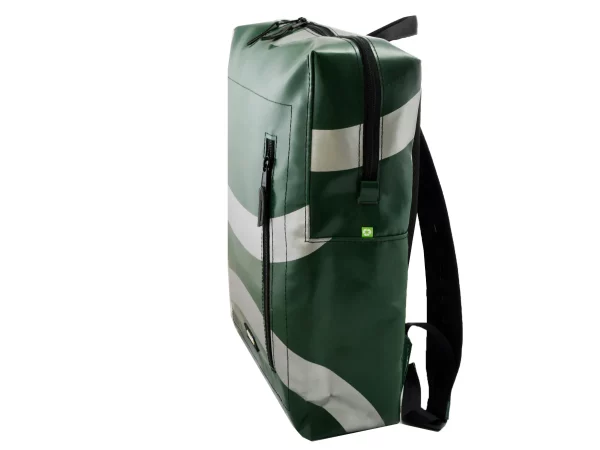 DAVID XL upcycled backpack from truck tarpaulin recycled upcycling bags 104b Rebago