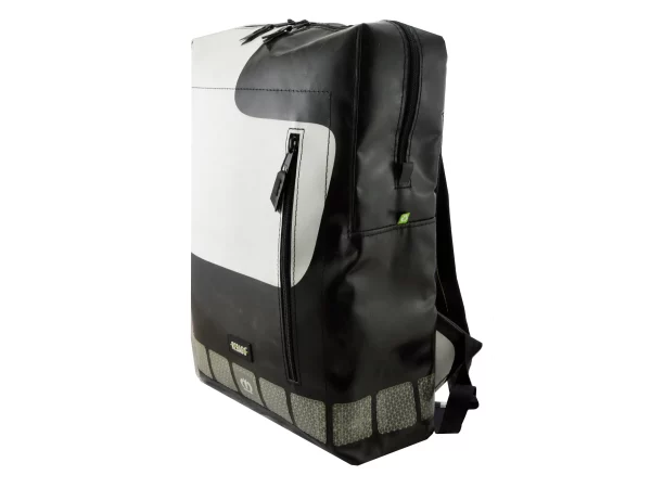 DAVID XL upcycled backpack from truck tarpaulin recycled upcycling bags 92b Rebago