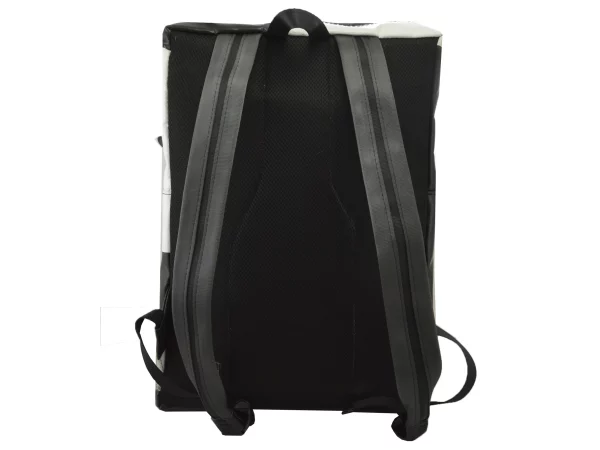 DAVID XL upcycled backpack from truck tarpaulin recycled upcycling bags 97b Rebago