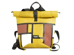 George M upcycled backpack recycled bags 69b Rebago
