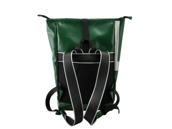 George M upcycled backpack recycled bags 70b Rebago