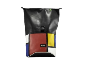 George M upcycled backpack recycled bags 71a Rebago