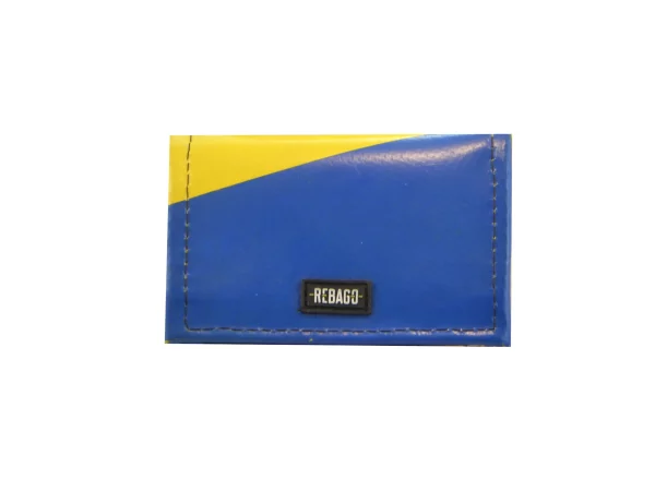 SMALL WALLET from upcycled truck tarpaulin, recycling bags 80a Rebago