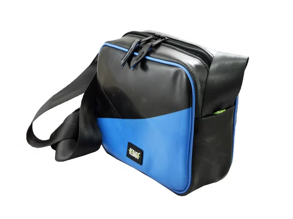 CHARLIE shoulder bag upcycled backpack rebago recycled upcycling bags 60c Rebago