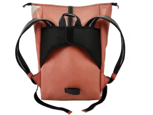 GEORGE BIKE big rolltop upcycled backpack rebago recycled upcycling bags 24b Rebago
