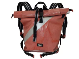 GEORGE BIKE big rolltop upcycled backpack rebago recycled upcycling bags 24d Rebago