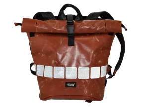 GEORGE BIKE big rolltop upcycled backpack rebago recycled upcycling bags 26a Rebago