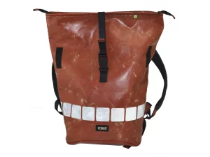 GEORGE BIKE big rolltop upcycled backpack rebago recycled upcycling bags 26b Rebago