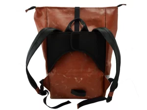 GEORGE BIKE big rolltop upcycled backpack rebago recycled upcycling bags 26d Rebago