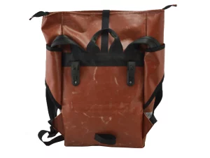 GEORGE BIKE big rolltop upcycled backpack rebago recycled upcycling bags 26e Rebago