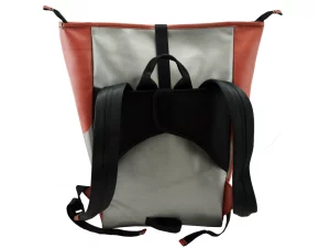 GEORGE BIKE big rolltop upcycled backpack rebago recycled upcycling bags 29c Rebago