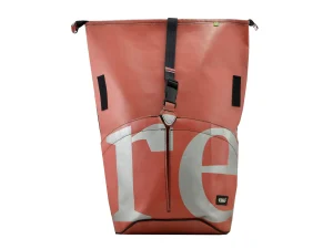 GEORGE BIKE big rolltop upcycled backpack recycled sustainable bags 25b Rebago