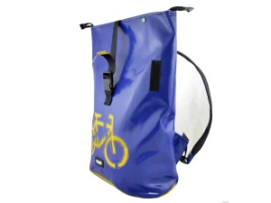 GEORGE BIKE big rolltop upcycled backpack recycled sustainable bags 33ac Rebago