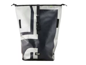 GEORGE BIKE big rolltop upcycled backpack recycled upcycling bags 30g Rebago