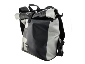 GEORGE BIKE big rolltop upcycled backpack recycled upcycling bags 30l Rebago