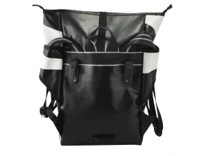 GEORGE BIKE big rolltop upcycled backpack recycled upcycling bags 32d Rebago