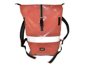 GEORGE BIKE big rolltop upcycled backpack recycled upcycling bags 33b Rebago