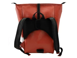 GEORGE BIKE big rolltop upcycled backpack recycled upcycling bags 33d Rebago