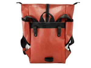 GEORGE BIKE big rolltop upcycled backpack recycled upcycling bags 33e Rebago