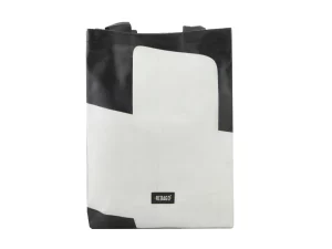 BASIC SHOPER bag from truck tarpaulin recycled upcycling bags 49a Rebago