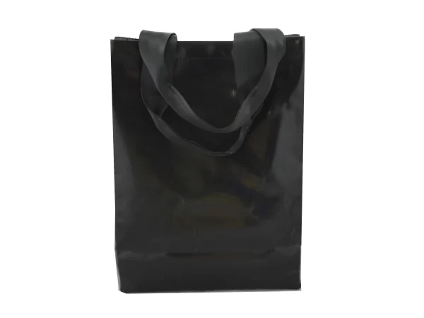 BASIC SHOPER bag from truck tarpaulin recycled upcycling bags 50c Rebago