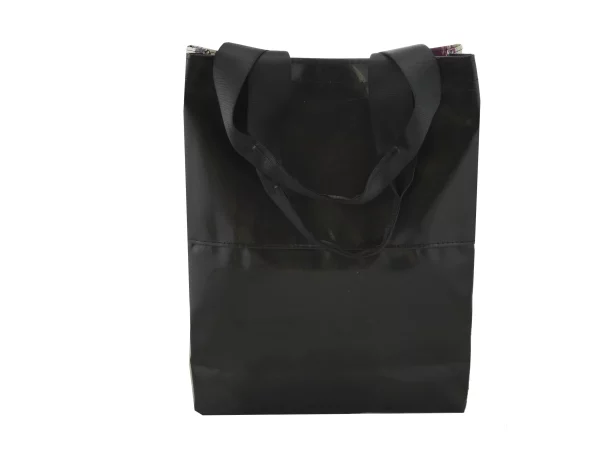 BASIC SHOPER bag from truck tarpaulin recycled upcycling bags 51c Rebago