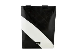 BASIC SHOPER bag from truck tarpaulin recycled upcycling bags 52a Rebago